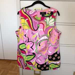 Fun paisley Cotton Top